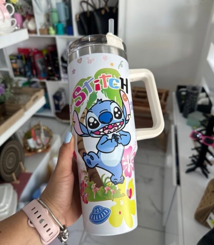 Stitch cartoon tumbler Gift
