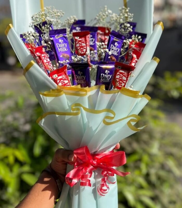 Sweeten up any occasion with our gorgeous chocolate bouquet