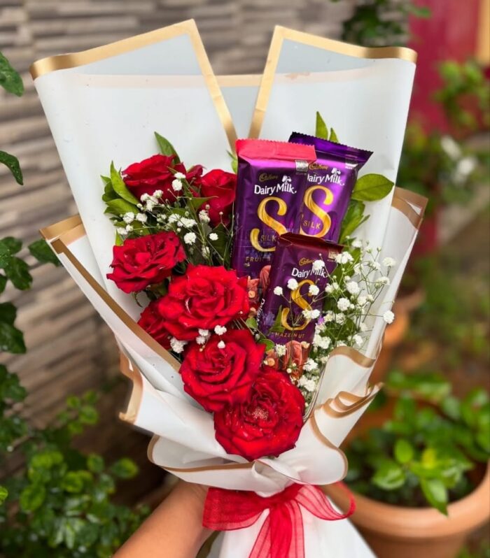 Chocolate & Roses Bouquet