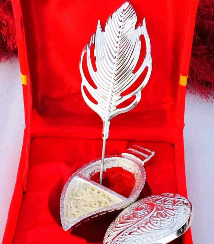 Mor Pankh Design Roli Chawal Tika Gift pack 🎁 (M 6)