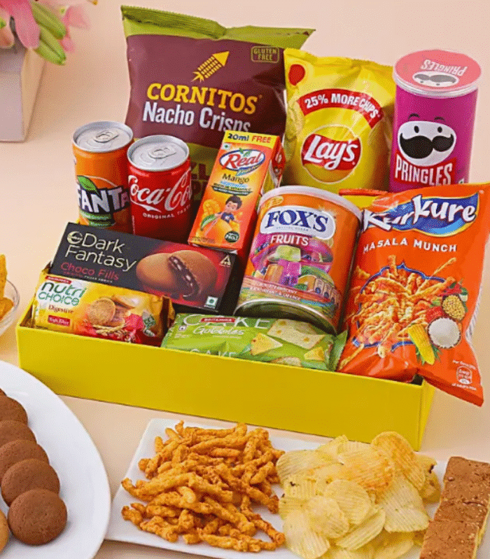 Diwali Hamper Munchies Gift Tray