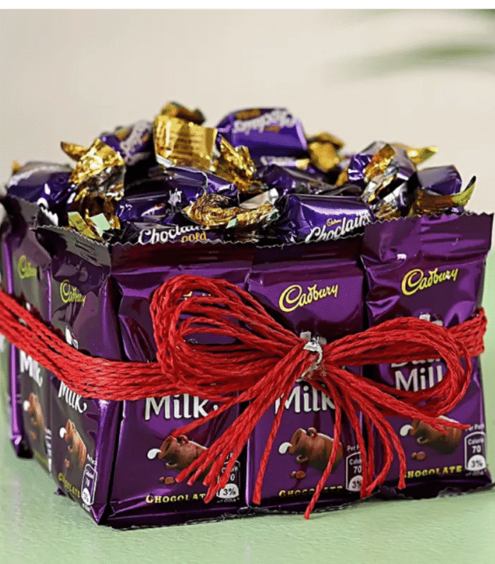 Sweet Offerings Choclairs Dairy Milk Vase