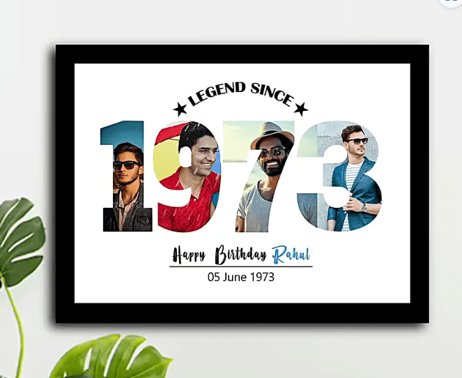 Personalised Legend Since Photo Frame