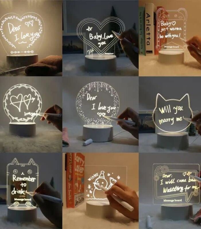 3D Creative Visualisation Lamp