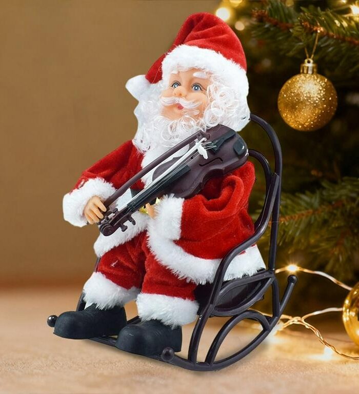 Santa Claus Toy Electric Singing Santa For Decoration