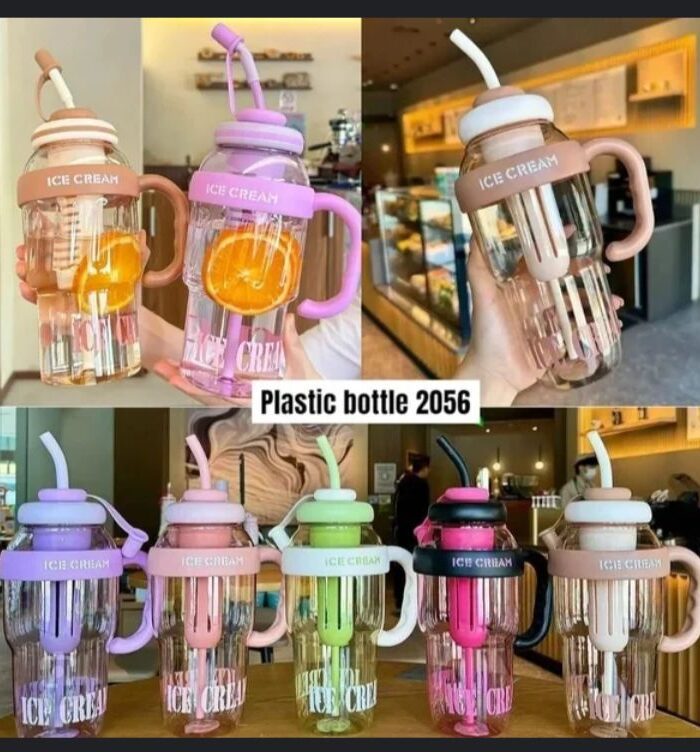 Fruit Infuser Detox Ice cream Theme sipper bottle