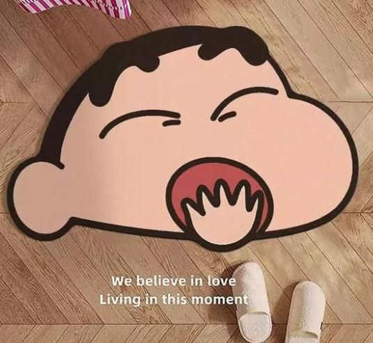 Cute Shinchan Doormat size 23×15