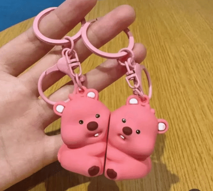 Teddy magnetic Keychain