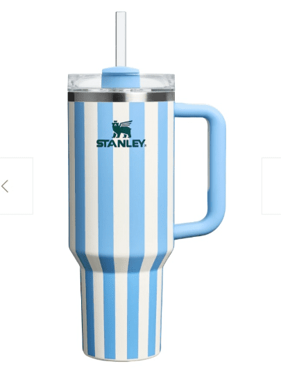 The Quencher H2.0 Tumbler 40 OZ ( Cornflower Cabana Gloss)